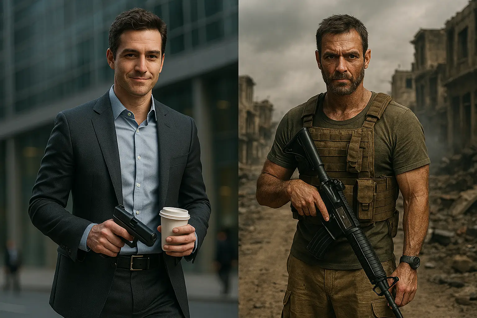 Vice Flynn & Mitch Rapp vs. Glen Hellman & Greg Newsome